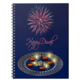 Happy Diwali Ganesha Rangoli - Notitieboek (Voorkant)