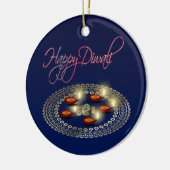 Happy Diwali Ganesha Rangoli - Ornament (Links)