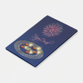 Happy Diwali Ganesha Rangoli - Post-it® notes (Schuin)