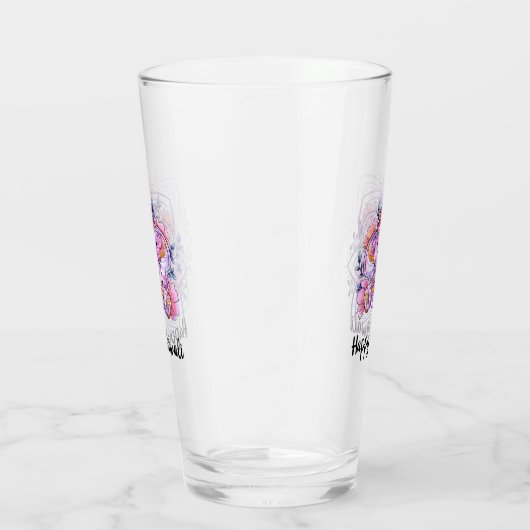 Happy Diwali Glas (Rechts)