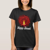 Happy Diwali Hindu Celebration T-shirt (Voorkant)