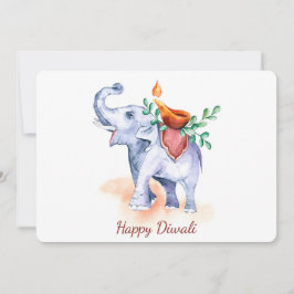 Happy Diwali Holiday Card Feestdagenkaart