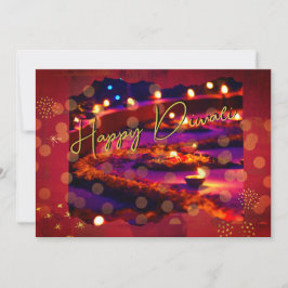 Happy Diwali Holiday Card Feestdagenkaart