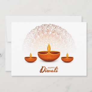 Happy Diwali Holiday Card Feestdagenkaart