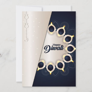 Happy Diwali Holiday Card Feestdagenkaart