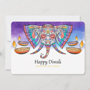 Happy Diwali Holiday Card Feestdagenkaart