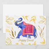 Happy Diwali Holiday Card Feestdagenkaart (Voorkant / Achterkant)