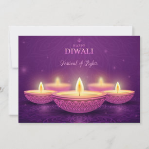 Happy Diwali Holiday Card Feestdagenkaart