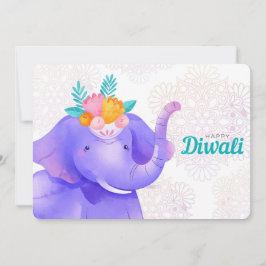 Happy Diwali Holiday Card Feestdagenkaart