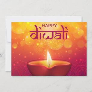 Happy Diwali Holiday Card Feestdagenkaart