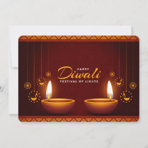 Happy Diwali Holiday Card Feestdagenkaart