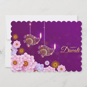 Happy Diwali Holiday Card Feestdagenkaart