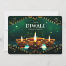 Happy Diwali Holiday Card