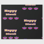 Happy Diwali (inpakpapier) Cadeaupapier (Vlak)