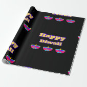 Happy Diwali (inpakpapier) Cadeaupapier (Uitgerold)