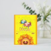 Happy Diwali Kaart (Staand voorkant)