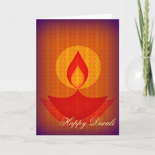 Happy Diwali Kaart (Voorkant)