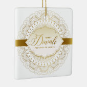 Happy Diwali Keramisch Ornament (Rechts)