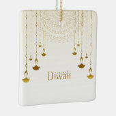 Happy Diwali Keramisch Ornament (Rechts)