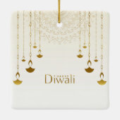 Happy Diwali Keramisch Ornament (Achterkant)