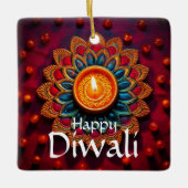 Happy Diwali Keramisch Ornament (Voorkant)