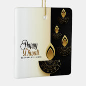 Happy Diwali Keramisch Ornament (Rechts)