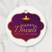 Happy Diwali Label (Achterkant)