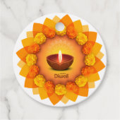 Happy Diwali Label (Voorkant)