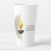 Happy Diwali Latte Mok (Voorkant)
