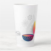 Happy Diwali Latte Mok (Voorkant)