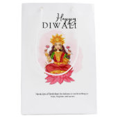 Happy diwali medium cadeauzakje (Voorkant)