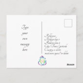  🤩 Happy Diwali met Lord Ganesh Briefkaart (Achterkant)