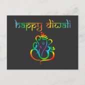 🤩 Happy Diwali met Lord Ganesh Briefkaart (Voorkant)