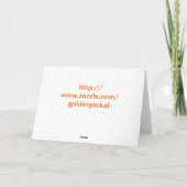 Happy Diwali met maanlicht aangepaste tekst Kaart (Achterkant)