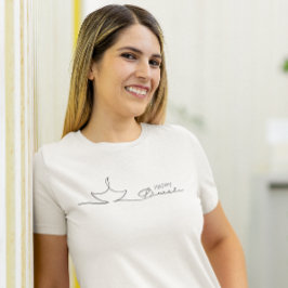 Happy Diwali minimalistische oneliner T-shirt