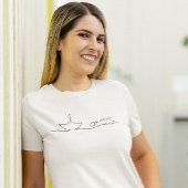 Happy Diwali minimalistische oneliner T-shirt