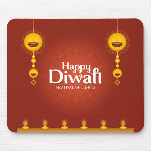 Happy Diwali Muismat (Voorkant)