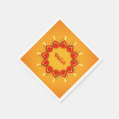 Happy Diwali Napkins Servet (Hoek)