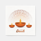 Happy Diwali Napkins Servet (Voorkant)