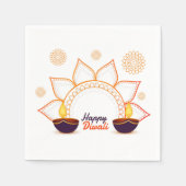 Happy Diwali Napkins Servet (Voorkant)