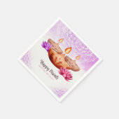 Happy Diwali Napkins Servet (Hoek)