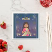 Happy Diwali Napkins Servet (Insitu)