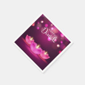 Happy Diwali Napkins Servet (Hoek)