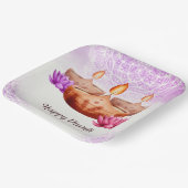 Happy Diwali Paper-Bord Papieren Bordje (Gebogen)