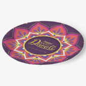 Happy Diwali Paper-Bord Papieren Bordje (Gekanteld)