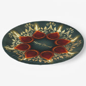 Happy Diwali Paper-Bord Papieren Bordje (Gekanteld)