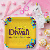 Happy Diwali Paper-Bord Papieren Bordje (Feest)