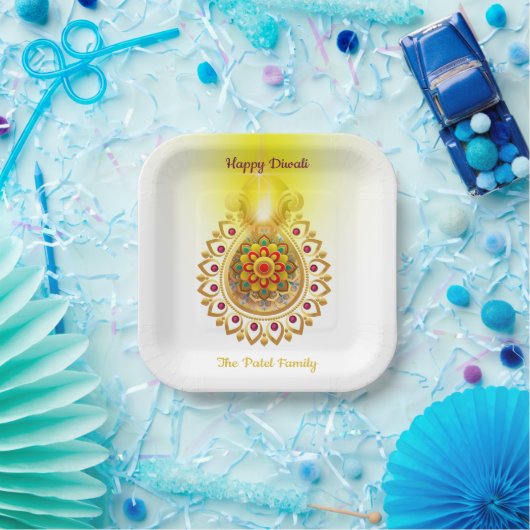 Happy Diwali Paper-Bord Papieren Bordje (Feest)