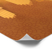 Happy Diwali Papercut Lantern Poster (Hoek)