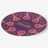 Happy Diwali  Papieren Bordje (Gekanteld)